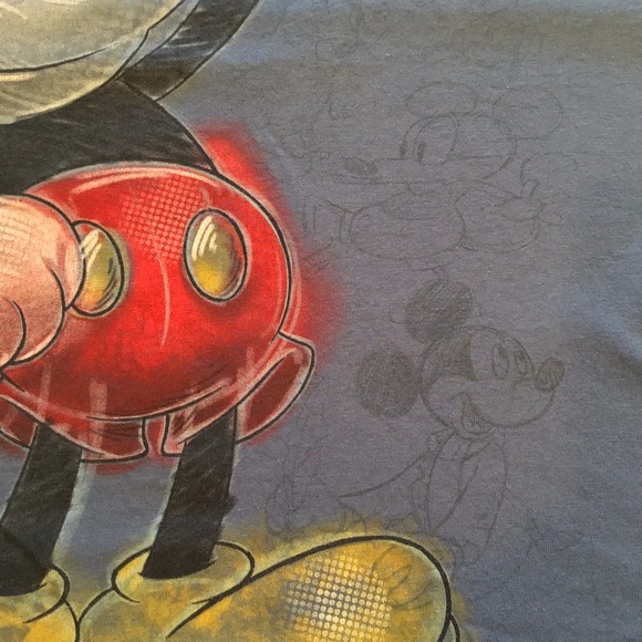 DISNEY Mickey Mouse Walt’s drawings Uni w-M/m-S - Picture 3 of 8